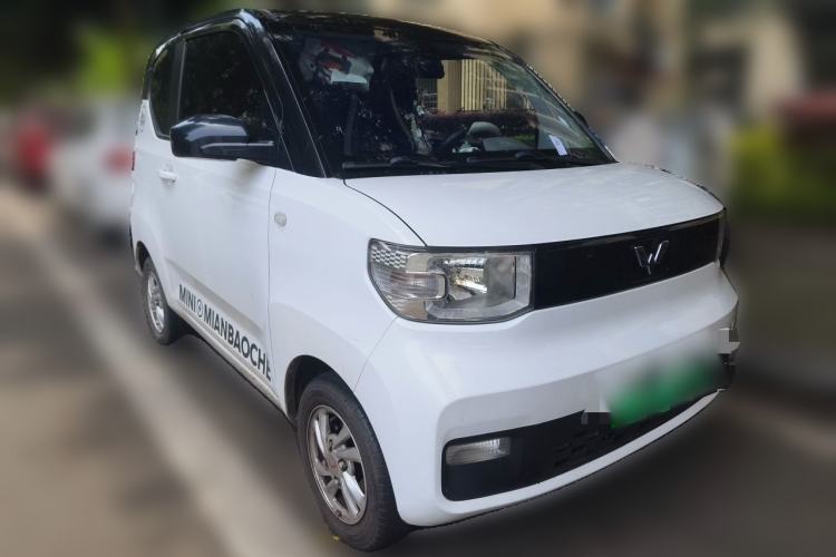 Used Wuling Hongguang MINIEV 2021 Macaron Premium Model – Lithium Iron Phosphate Front Right 45 Deg