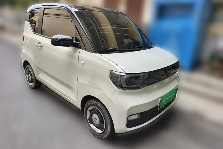 Used Wuling Hongguang MINIEV 2021 Macaron Premium Model – Lithium Iron Phosphate Front Right 45 Deg