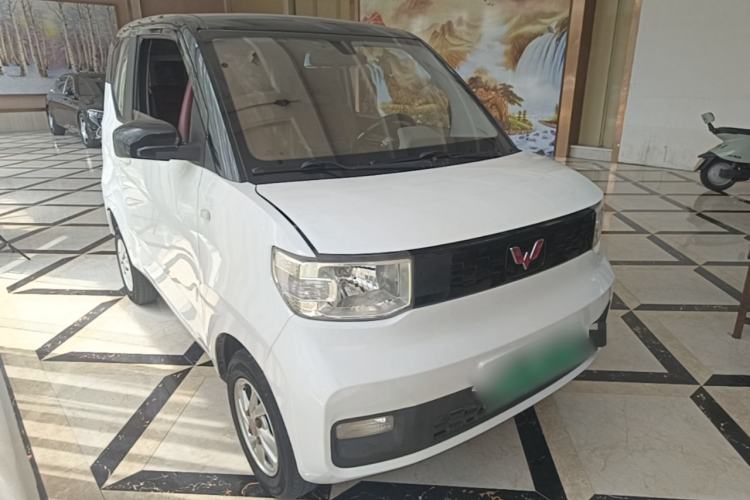 Used Wuling Hongguang MINIEV 2021 Macaron Fashion Edition Lithium-Ion Battery Front Right 45 Deg