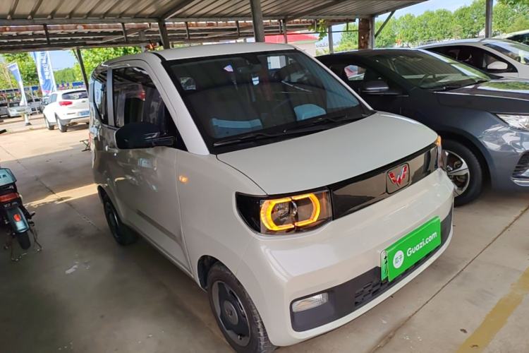 Used Wuling Hongguang MINIEV 2021 Macaron Premium Model – Lithium Iron Phosphate Front Right 45 Deg