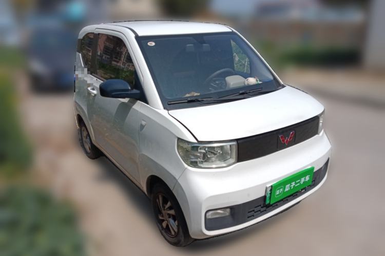 Used Wuling Hongguang MINIEV 2021 Macaron Fashion Model Lithium Iron Phosphate Front Right 45 Deg
