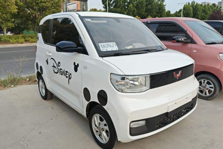 Used Wuling Hongguang MINIEV 2021 Macaron Fashion Model Lithium Iron Phosphate Front Right 45 Deg