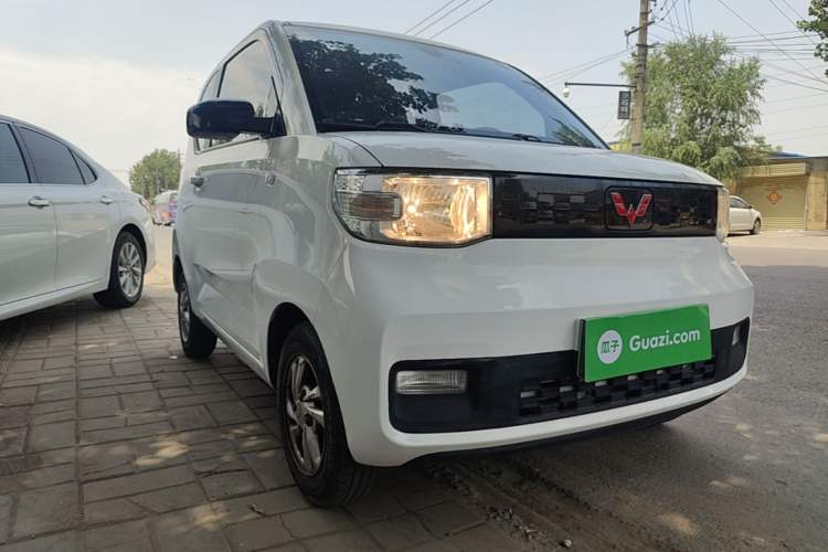 Used Wuling Hongguang MINIEV 2021 Macaron Premium Model – Lithium Iron Phosphate Front Right 45 Deg