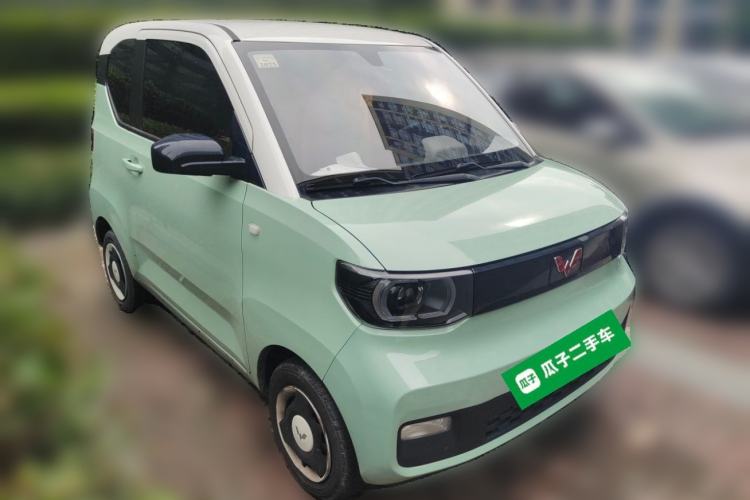 Used Wuling Hongguang MINIEV 2021 Macaron Fashion Edition Lithium-Ion Battery Front Right 45 Deg