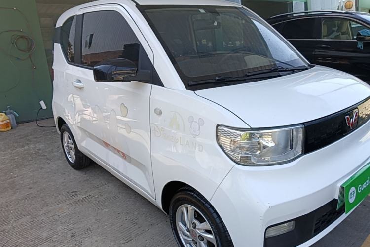 Used Wuling Hongguang MINIEV 2021 Macaron Fashion Edition Lithium-Ion Battery Front Right 45 Deg