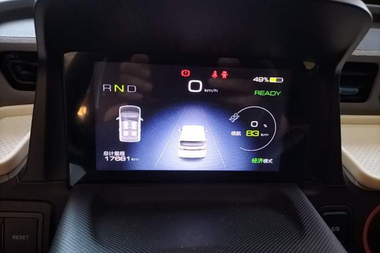 Used Wuling Hongguang MINIEV 2021 Macaron Premium Model – Lithium Iron Phosphate Instrument Cluster