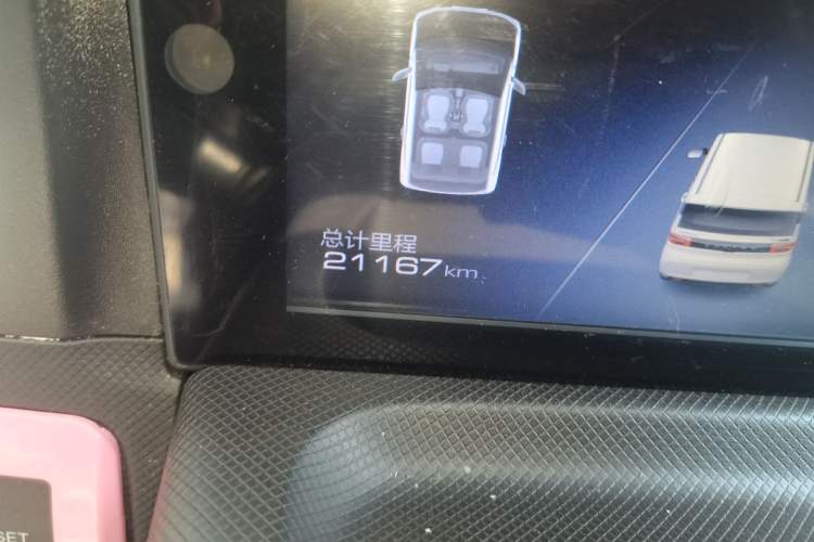 Used Wuling Hongguang MINIEV 2021 Macaron Fashion Edition Lithium-Ion Battery Odometer Close Up