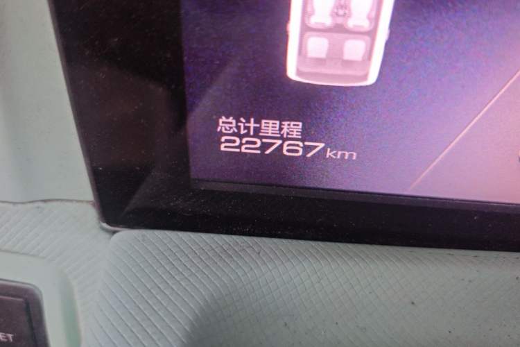 Used Wuling Hongguang MINIEV 2021 Macaron Fashion Edition Lithium-Ion Battery Odometer Close Up