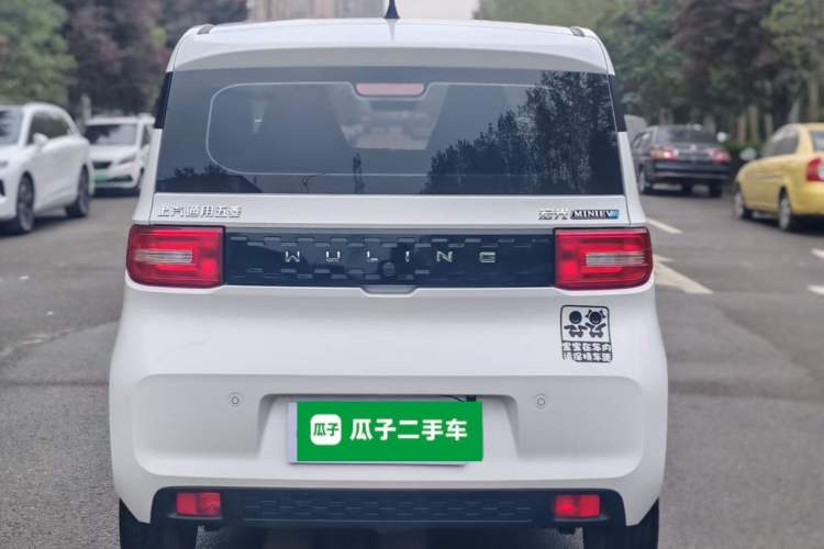 Used Wuling Hongguang MINIEV 2021 Macaron Premium Model – Lithium Iron Phosphate Rear