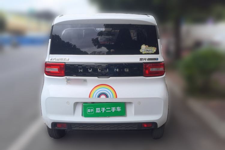 Used Wuling Hongguang MINIEV 2021 Macaron Premium Model – Lithium Iron Phosphate Rear