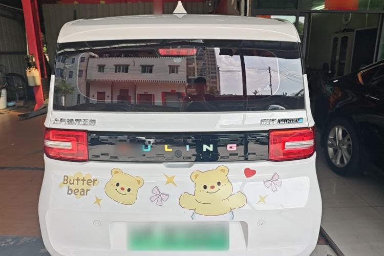 Used Wuling Hongguang MINIEV 2021 Macaron Fashion Model Lithium Iron Phosphate Rear
