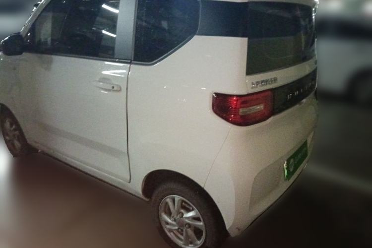 Used Wuling Hongguang MINIEV 2021 Macaron Fashion Model Lithium Iron Phosphate Rear Left 45 Deg