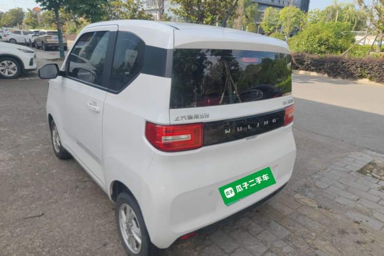Used Wuling Hongguang MINIEV 2021 Macaron Premium Model – Lithium Iron Phosphate Rear Left 45 Deg