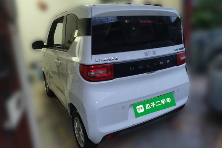 Used Wuling Hongguang MINIEV 2021 Macaron Fashion Edition Lithium-Ion Battery Rear Left 45 Deg