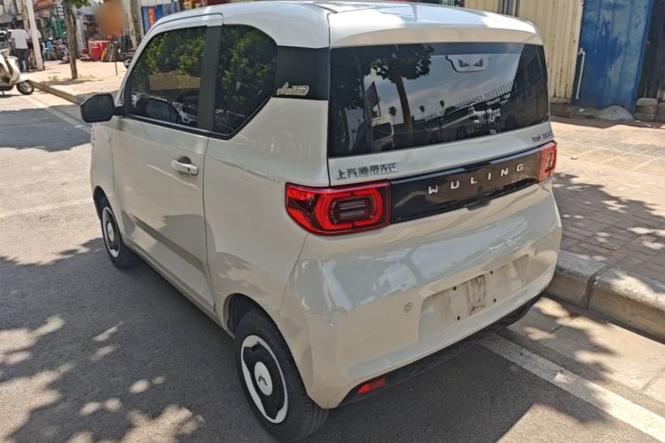 Used Wuling Hongguang MINIEV 2021 Macaron Fashion Edition Lithium-Ion Battery Rear Left 45 Deg
