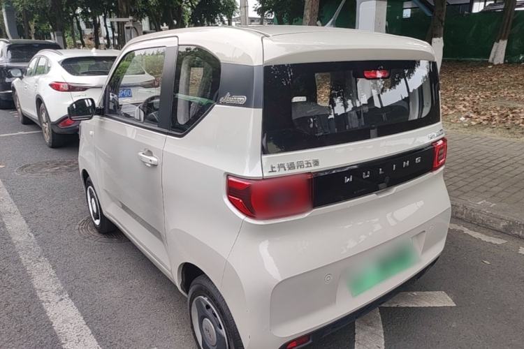 Used Wuling Hongguang MINIEV 2021 Macaron Premium Model – Lithium-NMC Rear Left 45 Deg