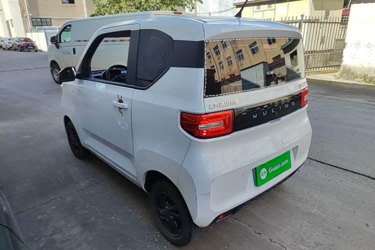 Used Wuling Hongguang MINIEV 2021 Macaron Fashion Edition Lithium-Ion Battery Rear Left 45 Deg