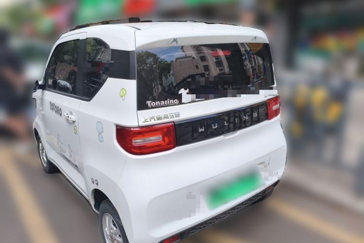 Used Wuling Hongguang MINIEV 2021 Macaron Fashion Edition Lithium-Ion Battery Rear Left 45 Deg
