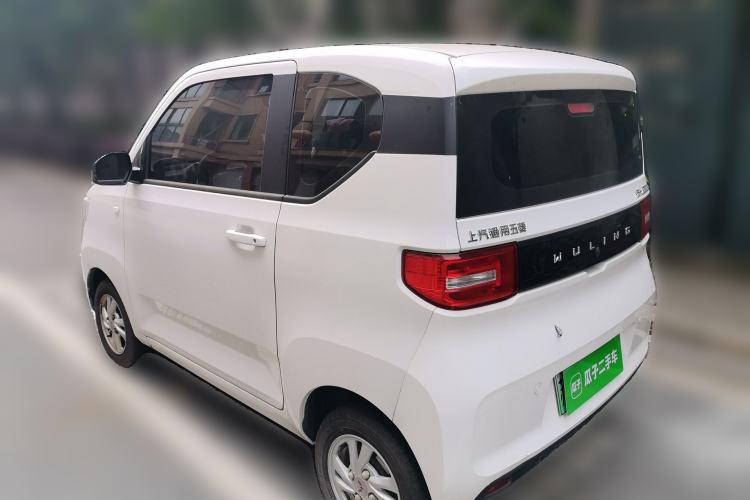 Used Wuling Hongguang MINIEV 2021 Macaron Fashion Edition Lithium-Ion Battery Rear Left 45 Deg