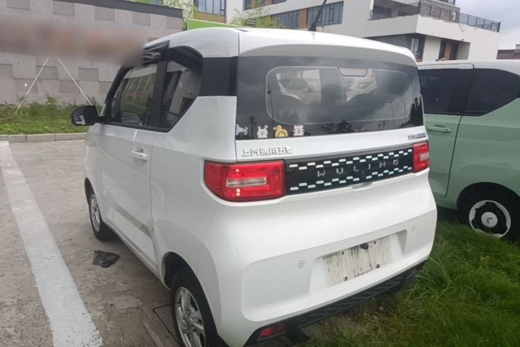 Used Wuling Hongguang MINIEV 2021 Macaron Fashion Edition Lithium-Ion Battery Rear Left 45 Deg
