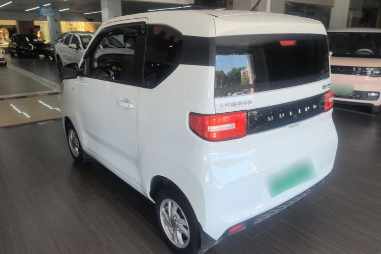 Used Wuling Hongguang MINIEV 2021 Macaron Fashion Model Lithium Iron Phosphate Rear Left 45 Deg