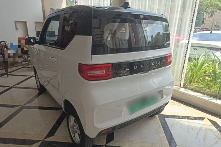 Used Wuling Hongguang MINIEV 2021 Macaron Fashion Edition Lithium-Ion Battery Rear Left 45 Deg