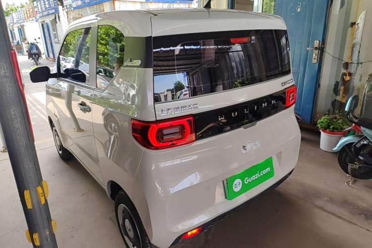 Used Wuling Hongguang MINIEV 2021 Macaron Premium Model – Lithium Iron Phosphate Rear Left 45 Deg