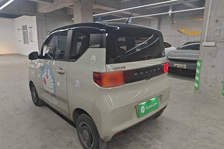 Used Wuling Hongguang MINIEV 2021 Macaron Premium Model – Lithium-NMC Rear Left 45 Deg