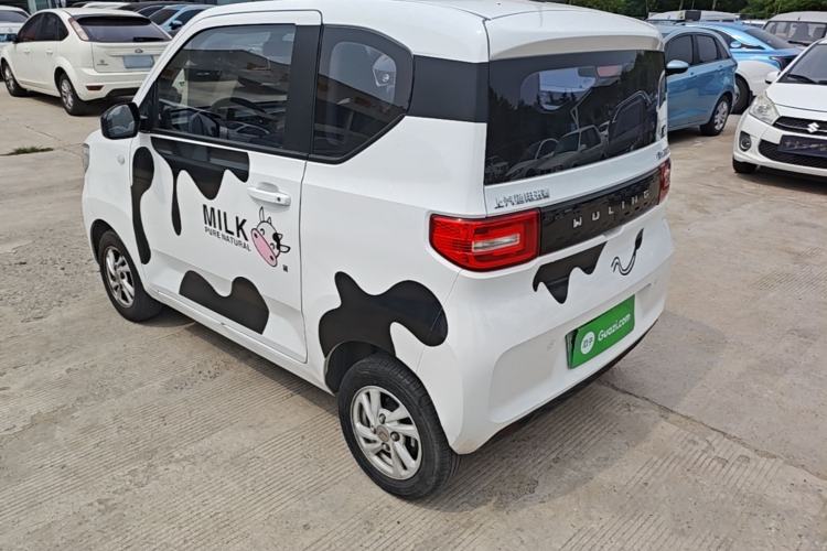 Used Wuling Hongguang MINIEV 2021 Macaron Fashion Edition Lithium-Ion Battery Rear Left 45 Deg