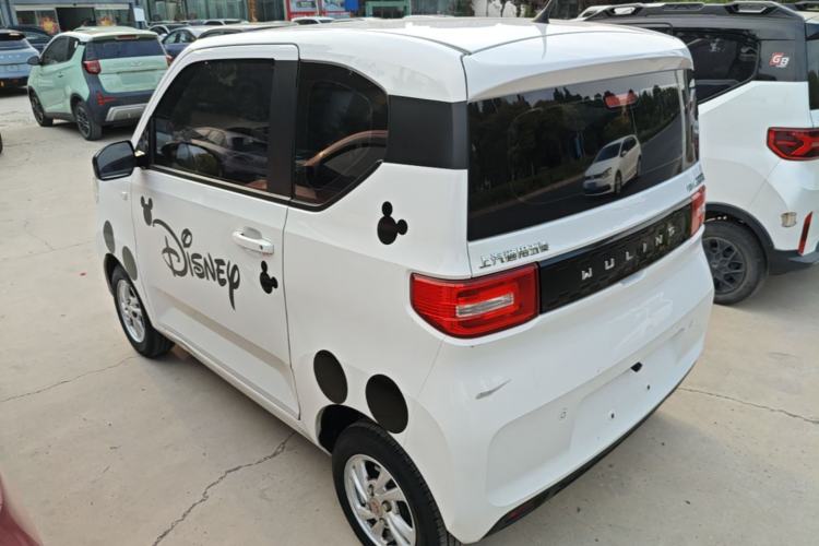 Used Wuling Hongguang MINIEV 2021 Macaron Fashion Model Lithium Iron Phosphate Rear Left 45 Deg