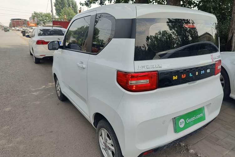 Used Wuling Hongguang MINIEV 2021 Macaron Premium Model – Lithium Iron Phosphate Rear Left 45 Deg