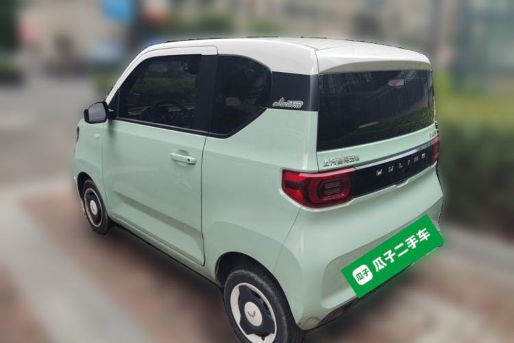 Used Wuling Hongguang MINIEV 2021 Macaron Fashion Edition Lithium-Ion Battery Rear Left 45 Deg