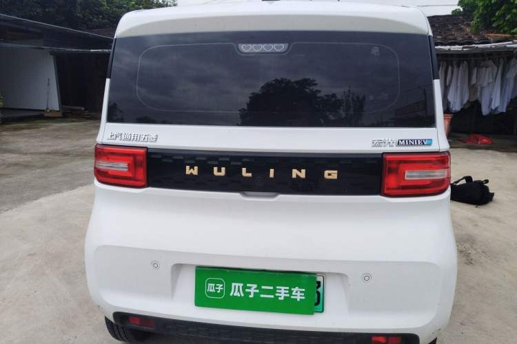 Used Wuling Hongguang MINIEV 2021 Macaron Premium Model – Lithium Iron Phosphate Rear