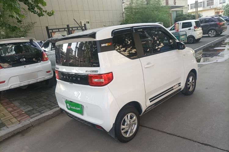 Used Wuling Hongguang MINIEV 2021 Macaron Premium Model – Lithium-NMC Rear Right 45 Deg