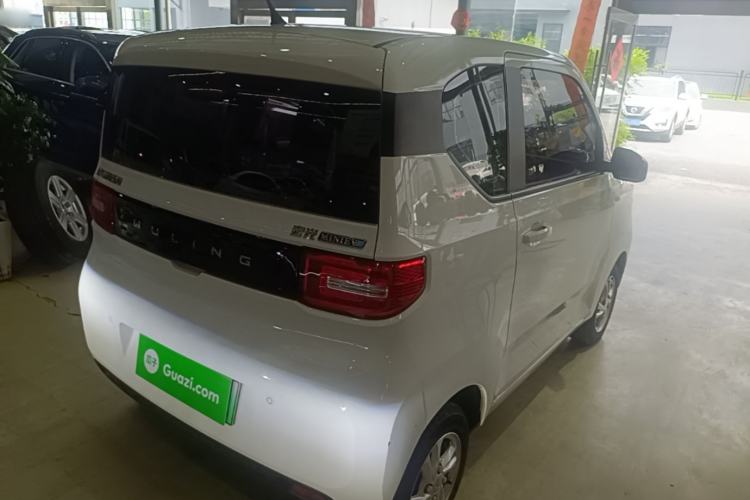 Used Wuling Hongguang MINIEV 2021 Macaron Fashion Model Lithium Iron Phosphate Rear Right 45 Deg