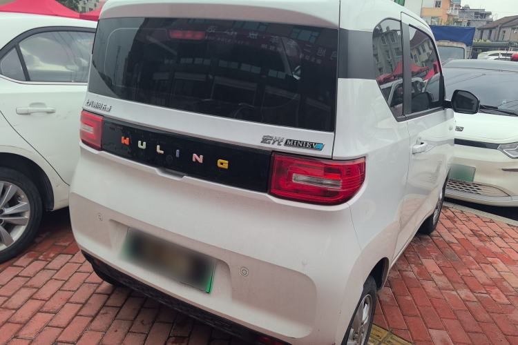 Used Wuling Hongguang MINIEV 2021 Macaron Sandwich Model 120 km Lithium Iron Phosphate Rear Right 45 Deg
