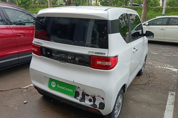 Used Wuling Hongguang MINIEV 2021 Macaron Fashion Edition Lithium-Ion Battery Rear Right 45 Deg