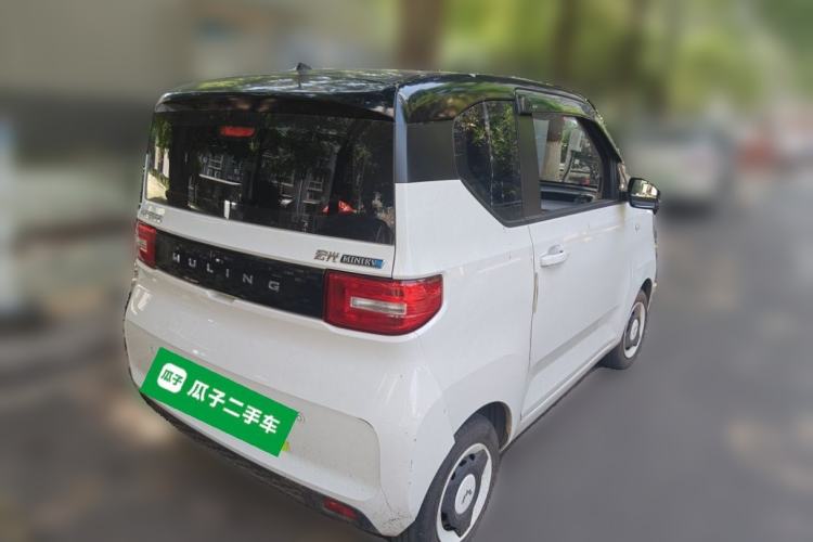 Used Wuling Hongguang MINIEV 2021 Macaron Fashion Edition Lithium-Ion Battery Rear Right 45 Deg