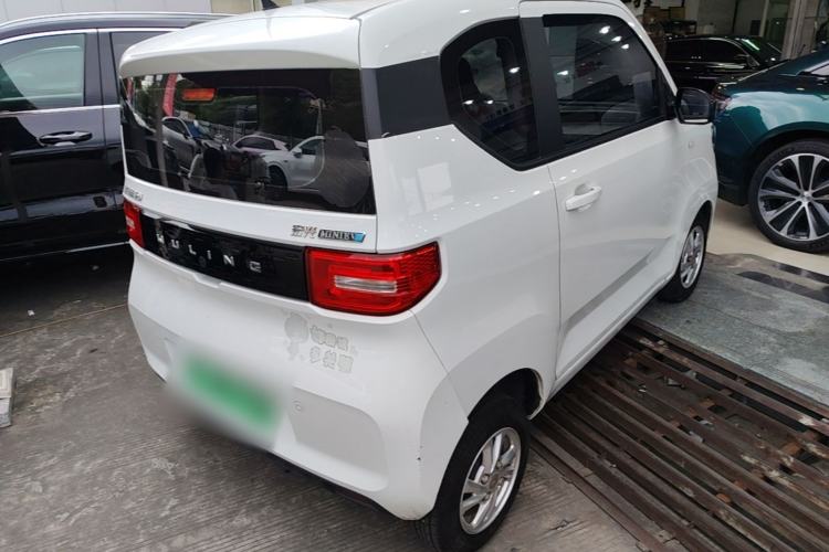Used Wuling Hongguang MINIEV 2021 Macaron Fashion Model Lithium Iron Phosphate Rear Right 45 Deg