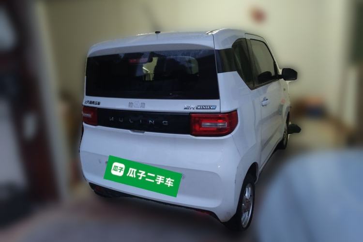 Used Wuling Hongguang MINIEV 2021 Macaron Fashion Edition Lithium-Ion Battery Rear Right 45 Deg