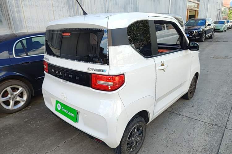 Used Wuling Hongguang MINIEV 2021 Macaron Fashion Edition Lithium-Ion Battery Rear Right 45 Deg
