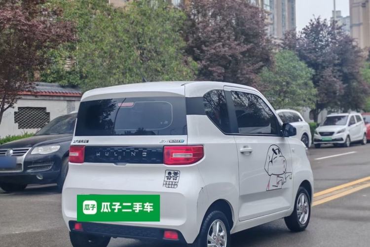 Used Wuling Hongguang MINIEV 2021 Macaron Premium Model – Lithium Iron Phosphate Rear Right 45 Deg