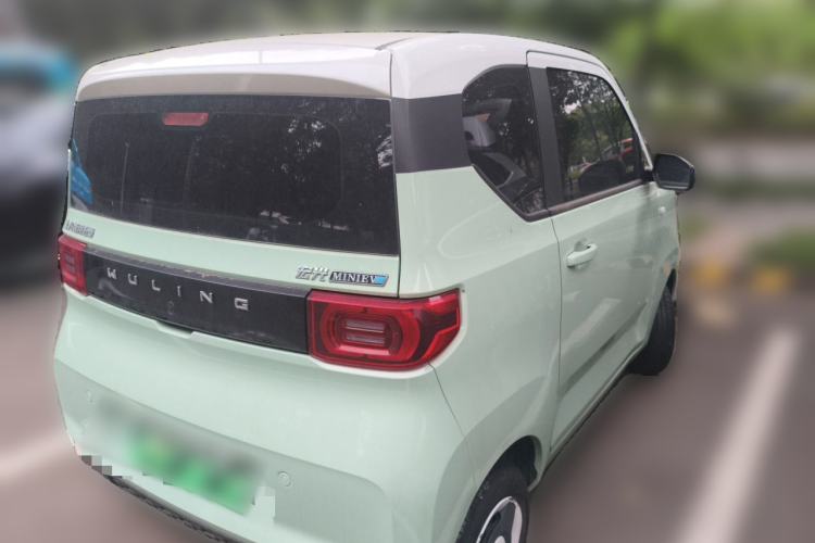 Used Wuling Hongguang MINIEV 2021 Macaron Premium Model – Lithium Iron Phosphate Rear Right 45 Deg