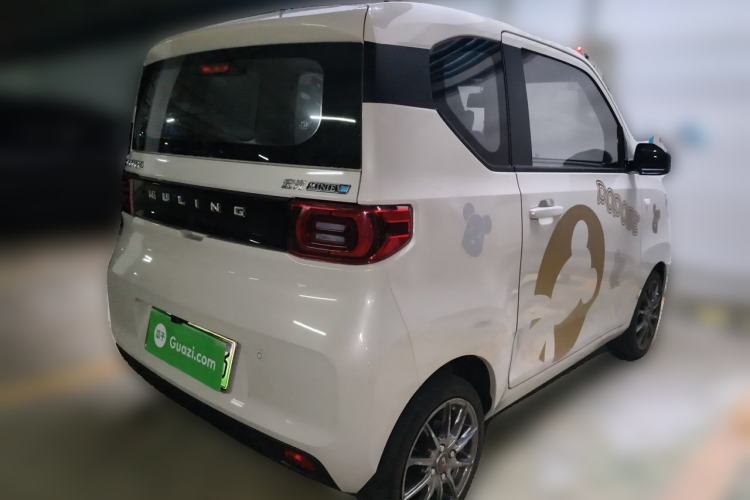 Used Wuling Hongguang MINIEV 2021 Macaron Premium Model – Lithium Iron Phosphate Rear Right 45 Deg