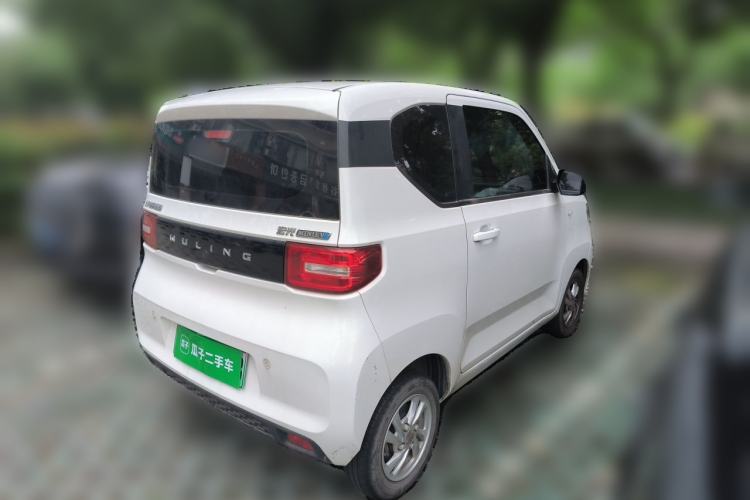 Used Wuling Hongguang MINIEV 2021 Macaron Premium Model – Lithium-NMC Rear Right 45 Deg