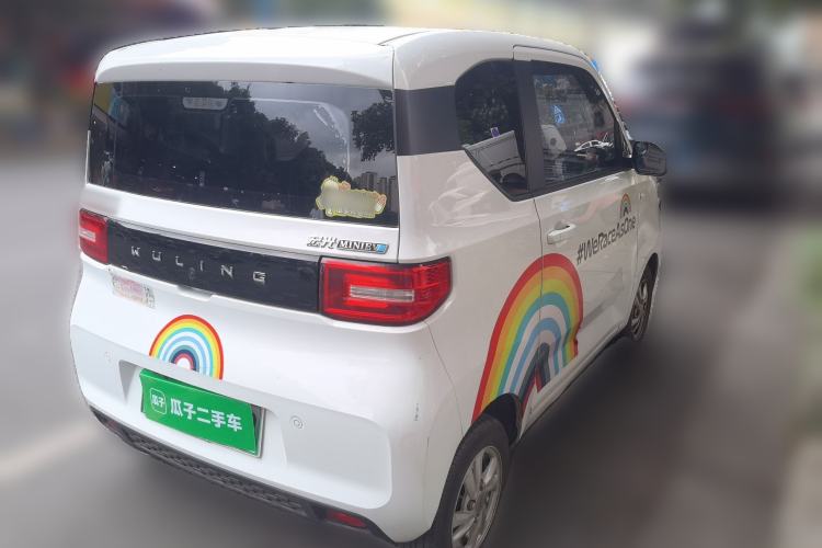 Used Wuling Hongguang MINIEV 2021 Macaron Premium Model – Lithium Iron Phosphate Rear Right 45 Deg