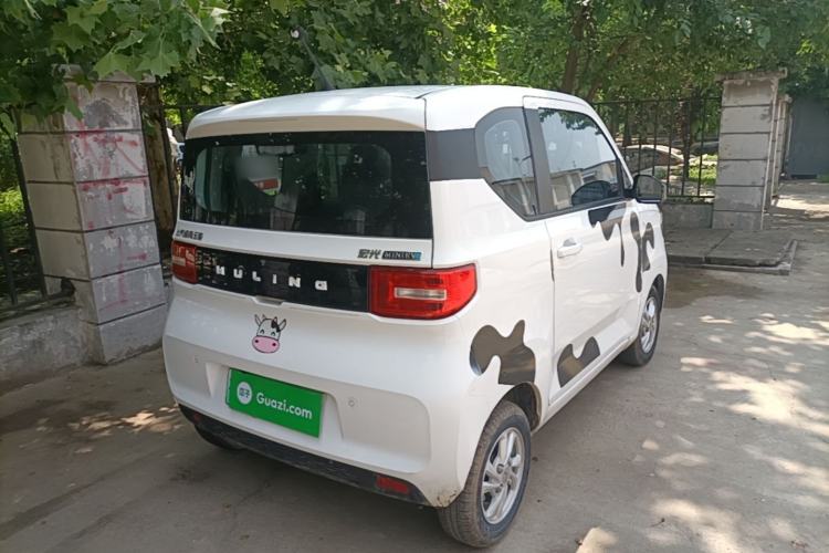 Used Wuling Hongguang MINIEV 2021 Macaron Premium Model – Lithium-NMC Rear Right 45 Deg