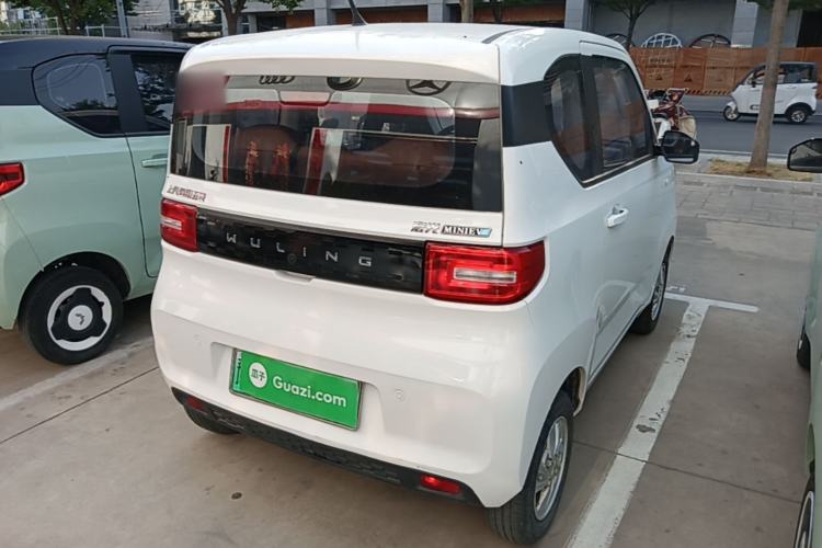 Used Wuling Hongguang MINIEV 2021 Macaron Fashion Model Lithium Iron Phosphate Rear Right 45 Deg