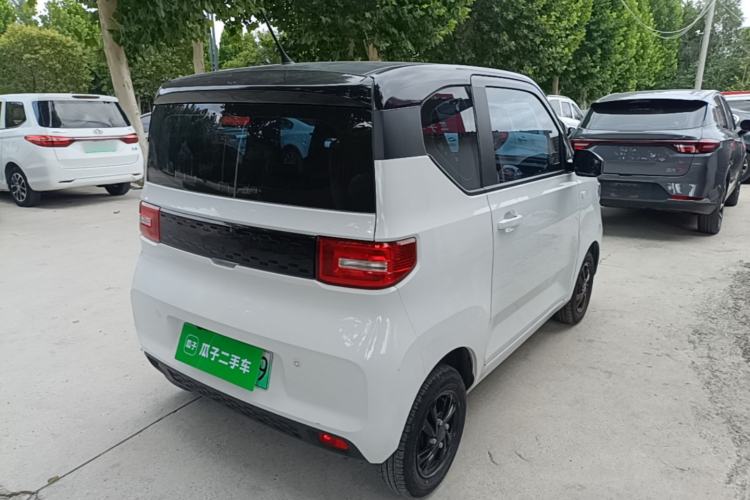 Used Wuling Hongguang MINIEV 2021 Macaron Fashion Model Lithium Iron Phosphate Rear Right 45 Deg