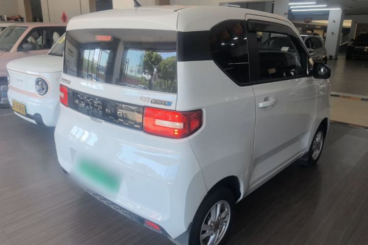 Used Wuling Hongguang MINIEV 2021 Macaron Fashion Model Lithium Iron Phosphate Rear Right 45 Deg